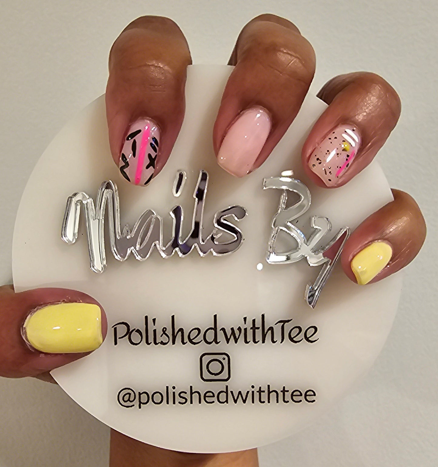 Custom Nail Photo Prop Board