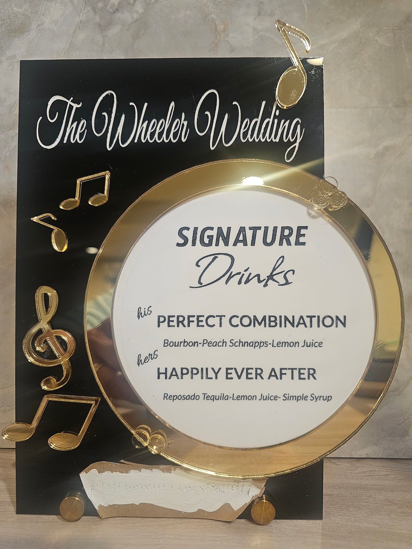 Signature Drink Menu (2D)