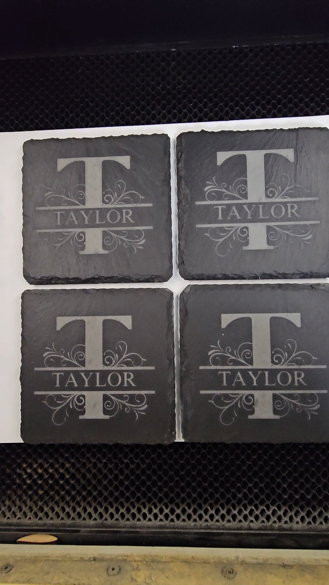 Custom Slate Coasters (Set of 4)