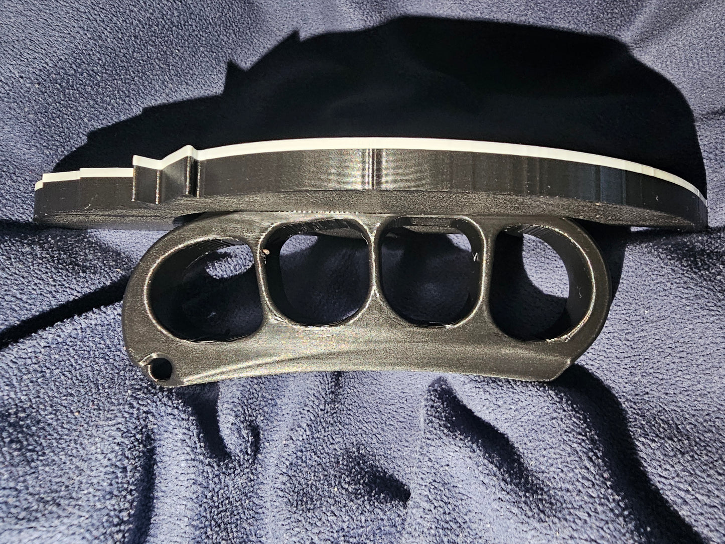 Ravens fan 4 finger Ring