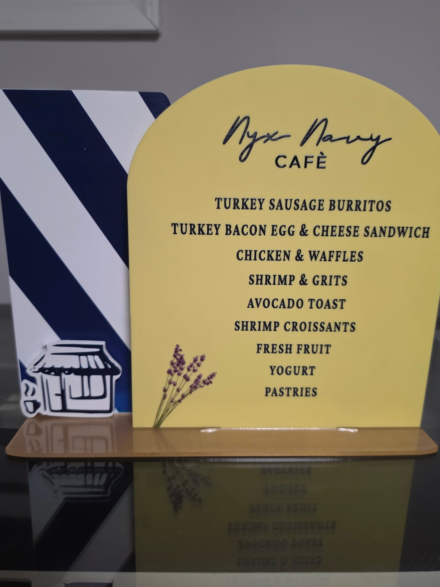 Signature Drink Menu (3D)