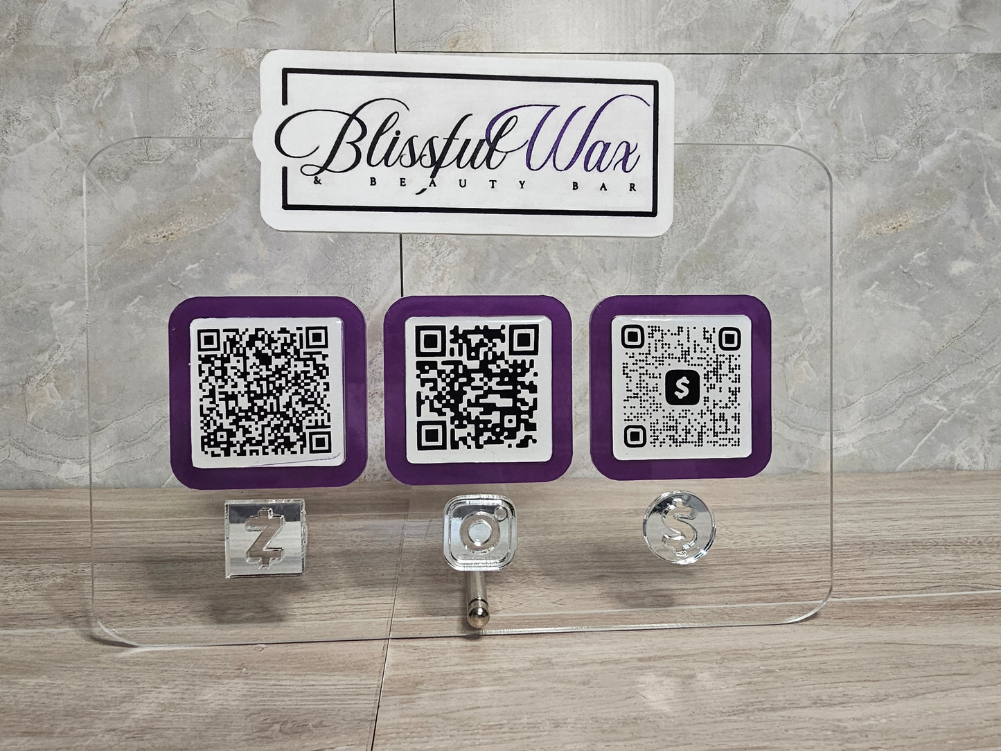 QR Code Payment Stand