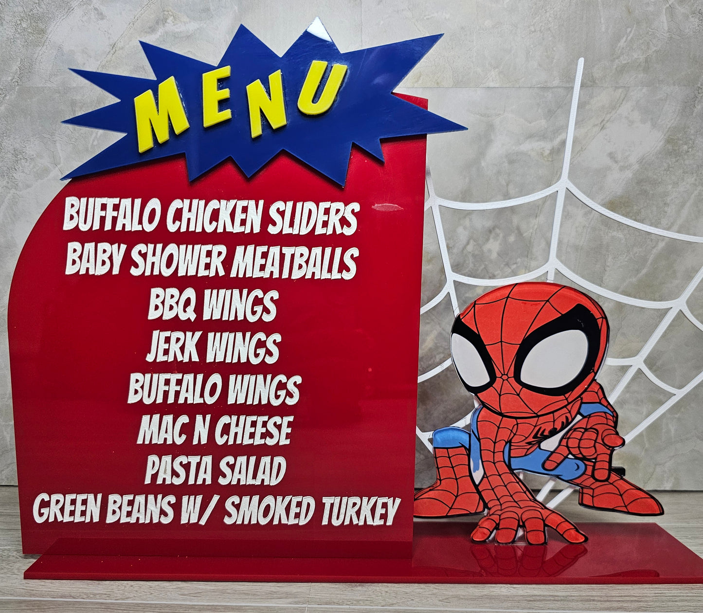 Signature Drink Menu (3D)